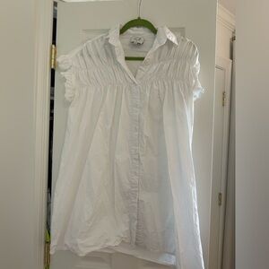 Lili Sidonio Smocked Mini Dress XS